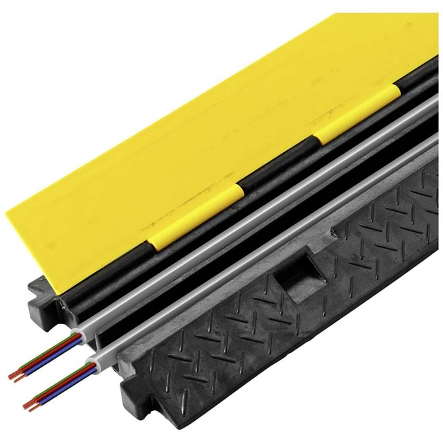 Vulcascot Ponte passacavi HD2 Nero giallo 1 m Contenuto: 1 pz.