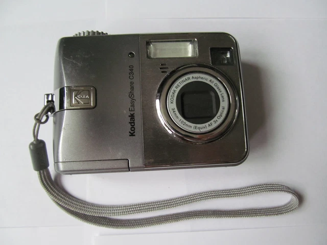 Kodak EASYSHARE C340 5.0MP Digital Camera - Silver