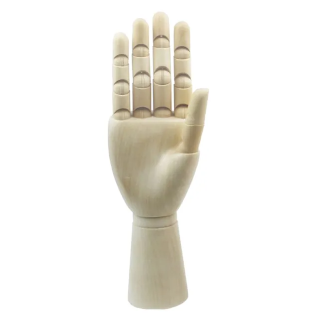 18cm Wooden Mannequin Hand Children Right Hand Model Sketching Drawing Hand