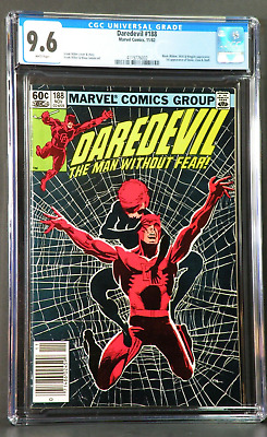 Daredevil #188 CGC 9.6 NM+ 1st Appearance of Stone, Claw & Shaft Newsstand 1982