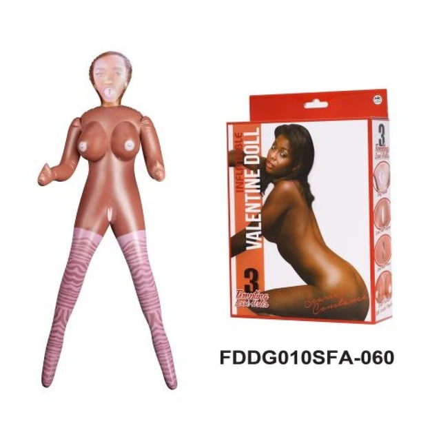Bambola Gonfibile Scarlet Constance Addio al Celibato 3 Fori