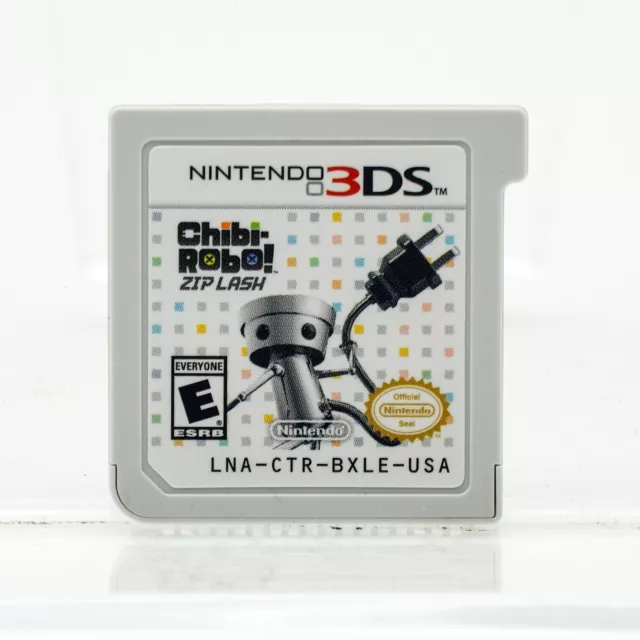 Nintendo 3DS Chibi-Robo Zip Lash Video Game Side Scroller 2015 Cartridge Only
