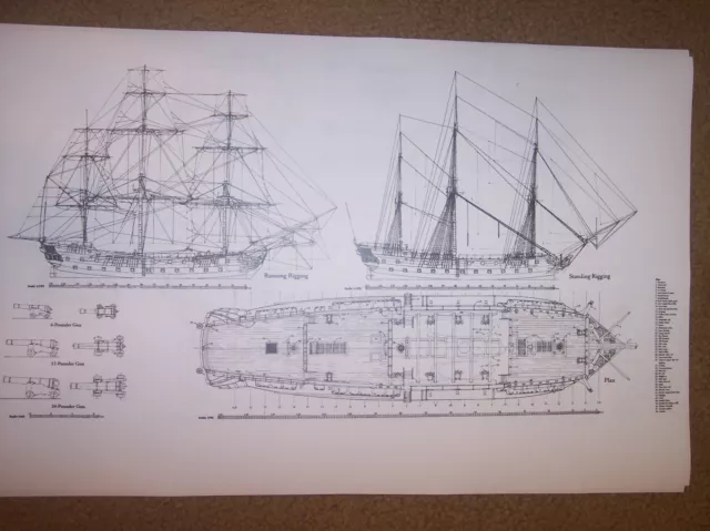 HMS LEOPARD ship plan