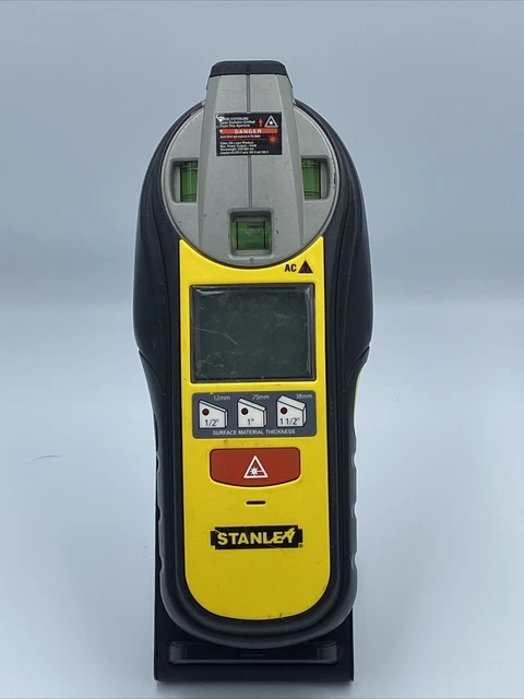 Stanley IntelliLaser Pro 77-500 Stud & AC Finder w/Laser Line Level TESTED WORKS