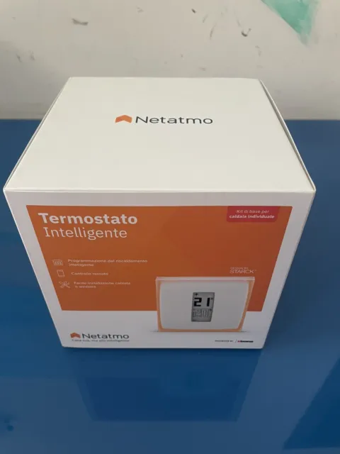 Netatmo NTH01-IT-EC Termostato Wifi Intelligente per caldaia