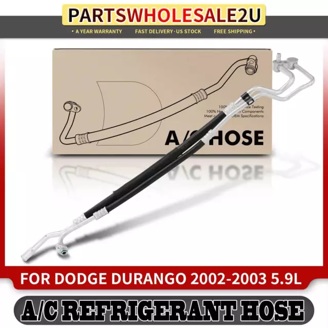 A/C Hose Suction and Discharge Line Assembly for Dodge Durango 2002-2003 5.9L