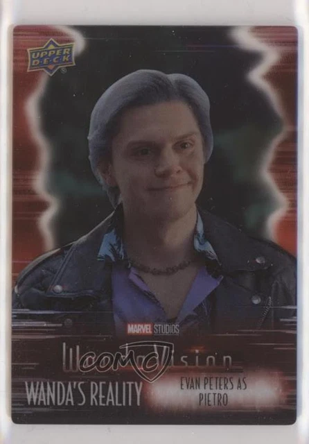 2022 Marvel Studios' WandaVision Wanda's Reality Plexi Cards Pietro Maximoff ob9