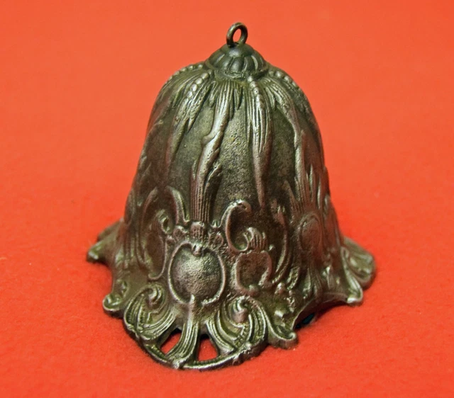 Antiguo COLGANTE DE HIERRO FUNDIDO DRGM alemán RARO