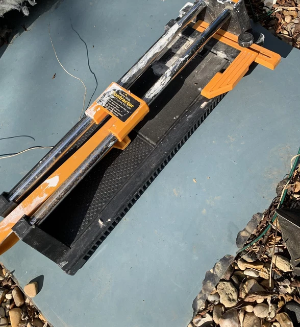 MANUAL TILE CUTTER Heavy Duty Screwfix Contractor Tile Cutter