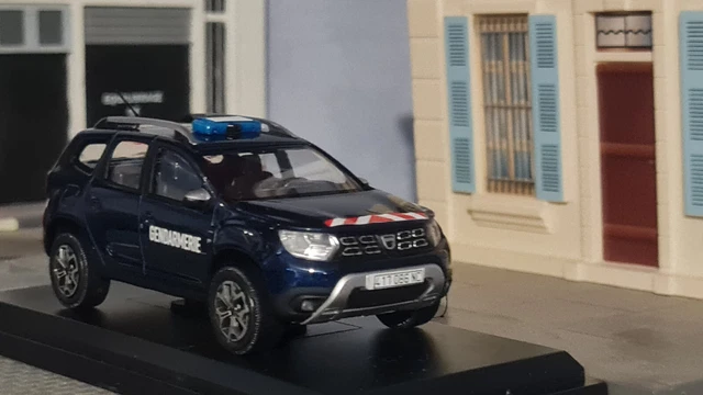 Voiture Miniature Norev Dacia Duster 2019 Gendarmerie D'Outremer - Échelle 1/43 - Métal
