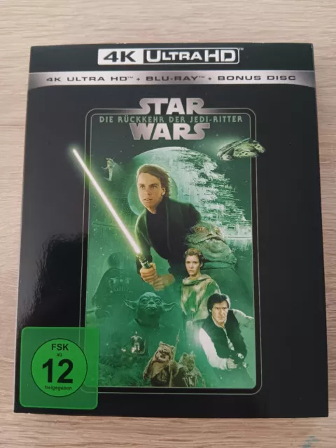 Star Wars - Die Rückkehr der Jedi-Ritter (UHD, 4K, Blu-ray, 3 Disc) EPISODE 6