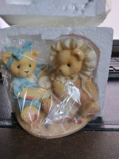 Cherished Teddies 537810 Justine & Janice "Sisters And Friendships Are Crafted"