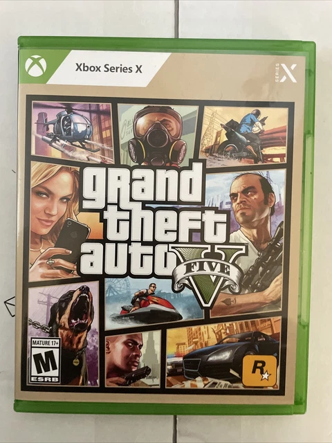 Jeu XBOX 360 VF Grand Theft Auto V avec notice Envoi rapide et suivi