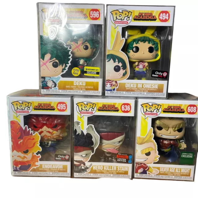 FUNKO POP Vinyl Figures My Hero Academia LOTS dek/endeavor/stain/all might