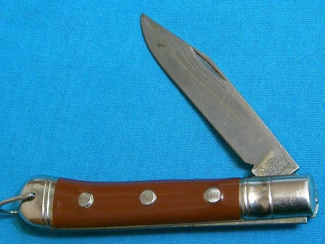 Vintage Richards Sheffield England Folding Hunter Bowie Knife Knives Old Pocket