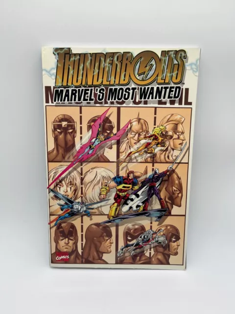 Thunderbolts Marvels Most Wanted Comic Book TPB 1st Print Marvel 1998