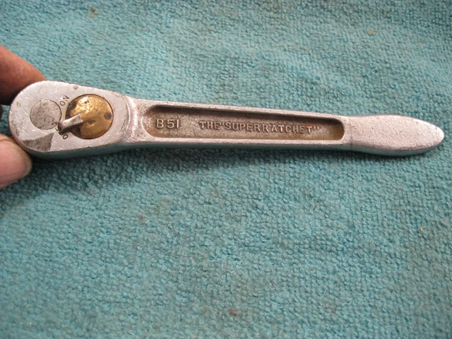 Vintage JH Williams & Co. USA 3/8 Super Ratchet Drop Forged - B51 Vintage JH Williams & Co. USA 3/8 Super Ratchet Drop Forged - B51