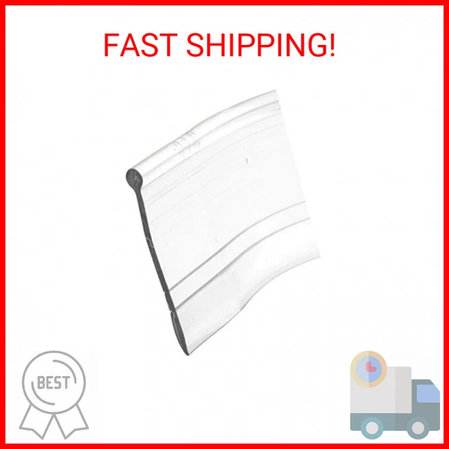 Prime-Line M 6184 Shower Door Bottom Seal, Clear
