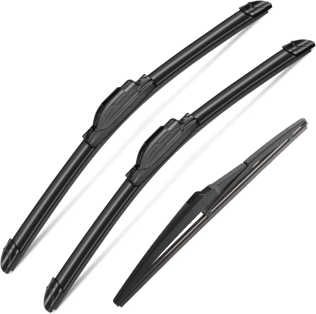 3 Wipers Set for 2014-2020 Jeep Grand Cherokee, Windshield Wiper Blades Origina