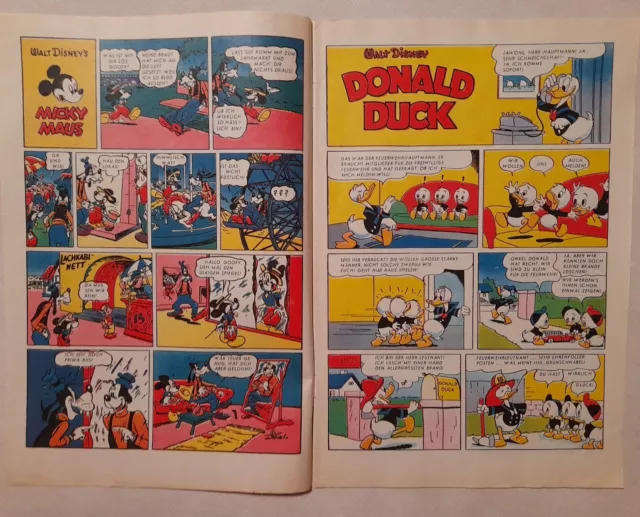 Walt Disney's Micky Maus | Das Bunte Monatsheft Nr. 2 - Februar  1952 | Reprint 3