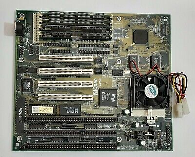 AOpen AP5K Sockel 7 ISA Mainboard + Intel Pentium MMX 166MHz + 64MB RAM
