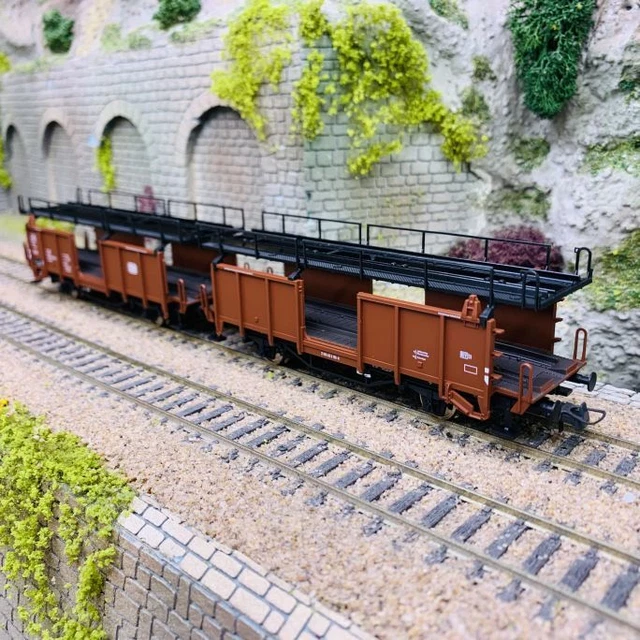 Wagon plat Ã€ ranchers de bois SBB EP V-ho 1/87-roco 76574 | Achetez sur