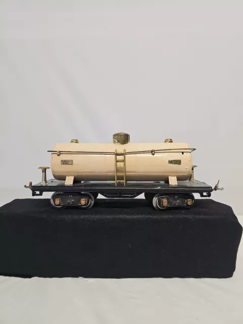 Lionel Lines Prewar No.515 Standard Gauge Ivory Tank Car