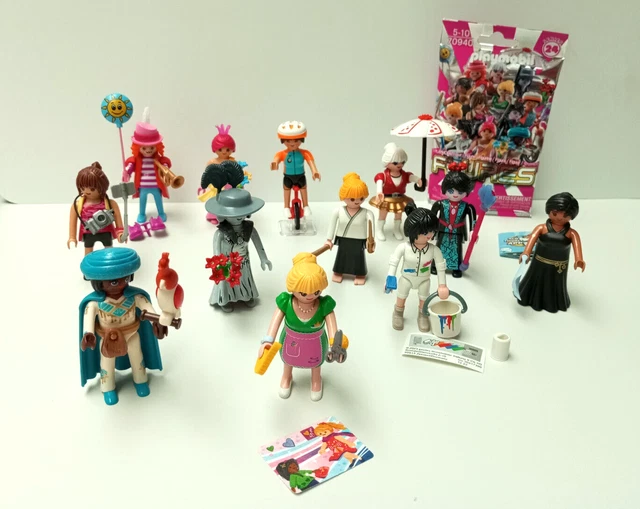 Playmobil 5158 – Figurines Filles Série 2 – Jeu De Construction Créatif, Dès 4 Ans, Robuste