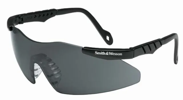 Smith & Wesson Magnum Safety Glasses Sunglasses Smoke Lens ANSI Z87.1+
