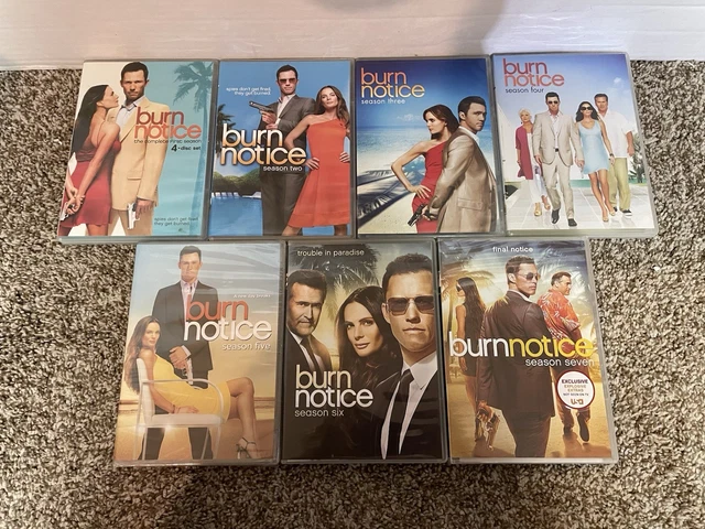 BURN NOTICE: TEMPORADA Completa Serie 4. DVD NTSC Región 1. Nuevo