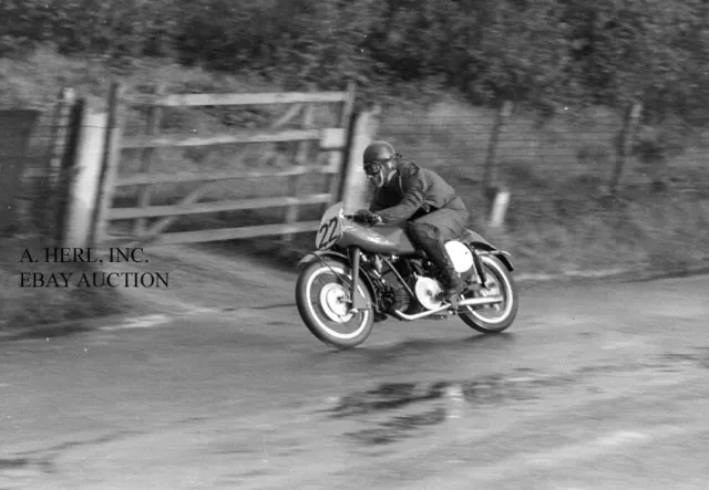 Moto Guzzi 250 Gambalunghino Fergus Anderson winner 1952 TT Isle of Man