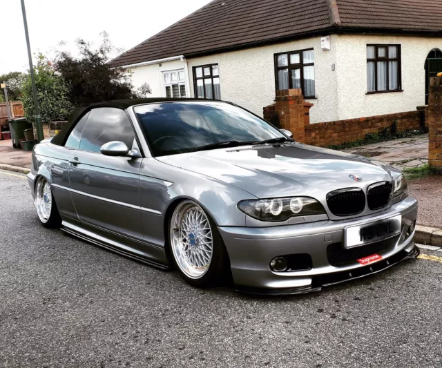 BMW E46 3er M-Sport Bodykit Splitter Seitenverlängerungen und Heckspats