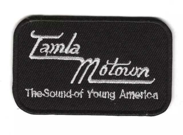 NORTHERN SOUL : TAMLA MOTOWN YOUNG AMERICA : Embroidered Iron Sew On Patch