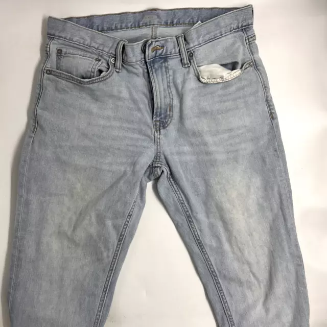 Old Navy Mens Relaxed Slim Jeans Size 32/32 Blue Denim Cotton Stretch