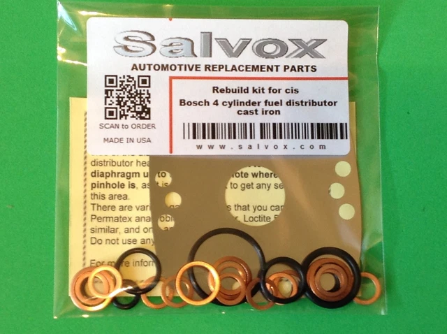 Bosch Fuel Distributor Rebuild kit VW SCIROCCO CORRADO JETTA GOLF 0438100140