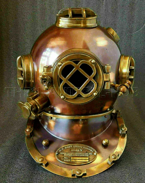MINI CASQUE DE plongée USNavy Mark IV, casque de plongée en haute mer MINI CASQUE DE plongée USNavy Mark IV, casque de plongée en haute mer