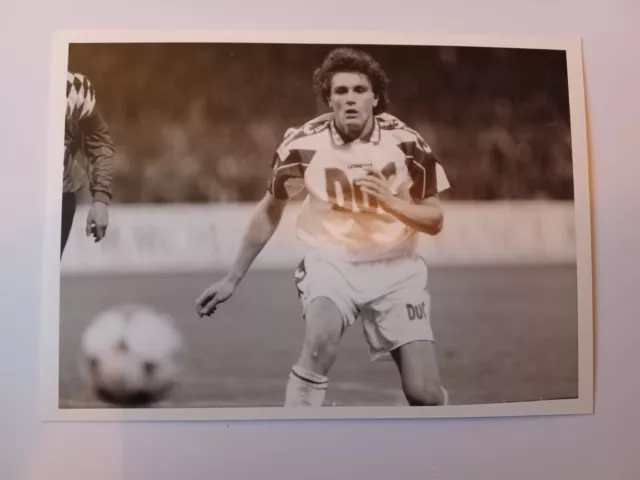 Photographie originale ancienne football Lilian Laslandes (Auxerre) année 1996