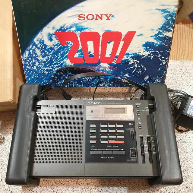 RADIO VINTAGE SONY ICF 2001 FM/AM PLL synthesized receiver. EUR 275,00