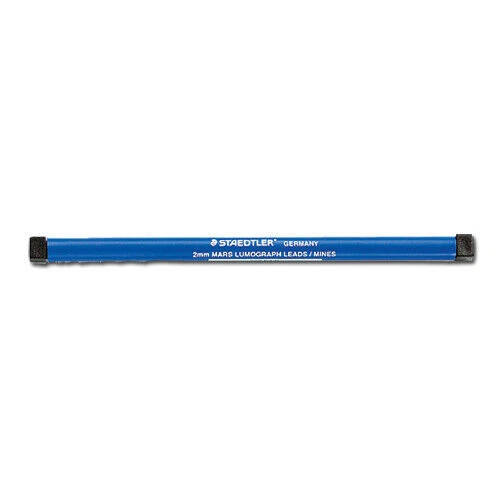 STAEDTLER LUMOGRAPH MECHANICAL Drafting Pencil Refills, 2.0 mm, H Size