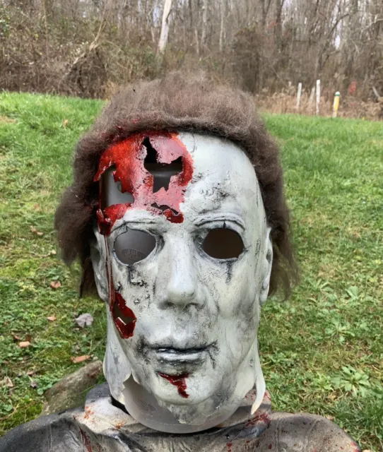 Michael Myers Custom Bloody Halloween Mask Rob Zobie H2 Boogeyman Rehauled Mask