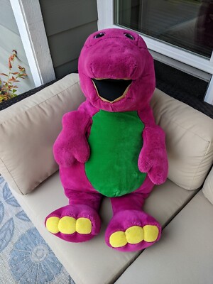 jumbo barney plush toy