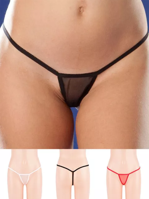 Biancheria intima sexy da donna Mini micro perizoma perizoma slip mutandine...