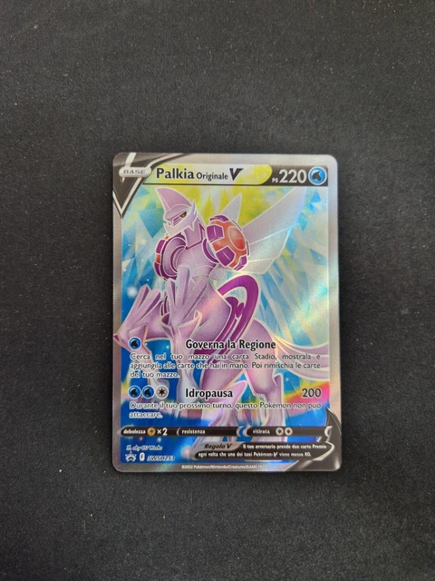 POKEMON CARD PALKIA Originale V Full Art - SWSH253 ITA - MINT/NEAR MINT ...
