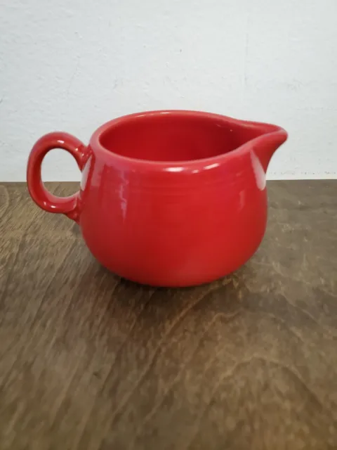 Red Fiesta CREAMER HLC Made in USA