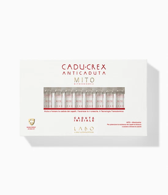 Crescina Cadu-Crex Rapid Intensif Anti-Chute Homme - 20 Fioles, Lotion Traitante