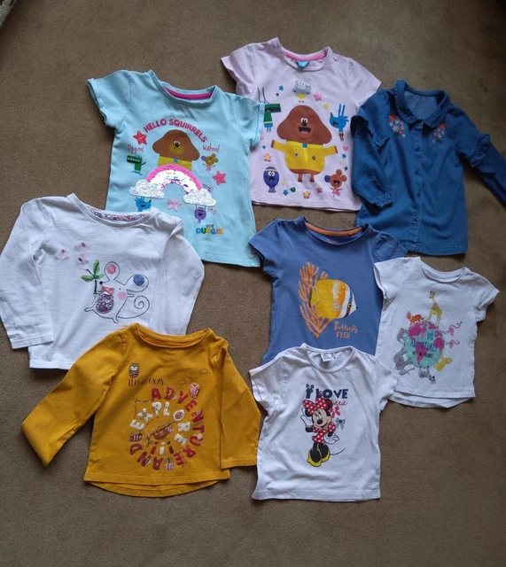 Girls tshirt bundle age 2-3 years