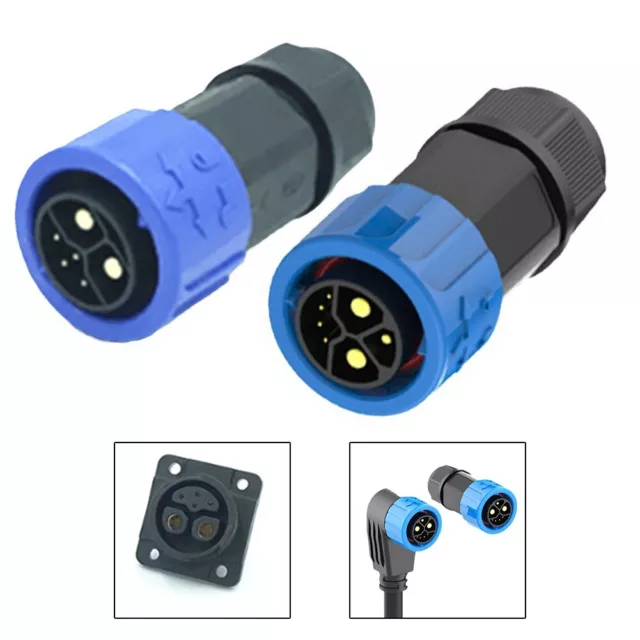 Waterproof E Bike Battery Connector Socket for Long Lasting Durability