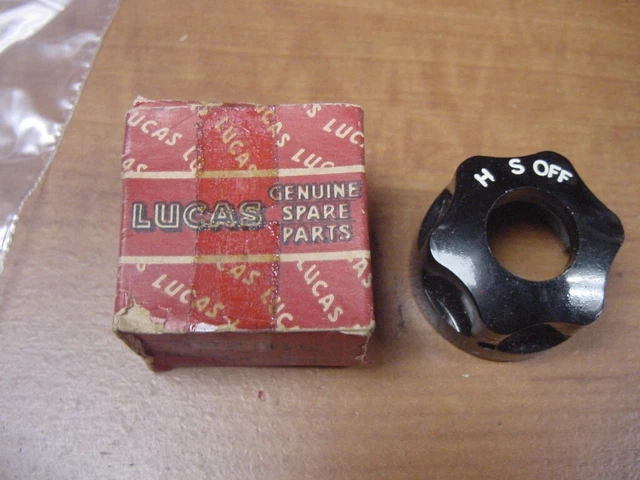 NOS Lucas Knob Ignition + Light Switch Austin Healey Sprite Bugeye Hillman Minx NOS Lucas Knob Ignition + Light Switch Austin Healey Sprite Bugeye Hillman Minx