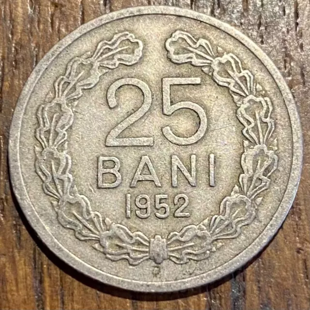 Piece De 25 Bani 1952 Roumanie Romania (1080)