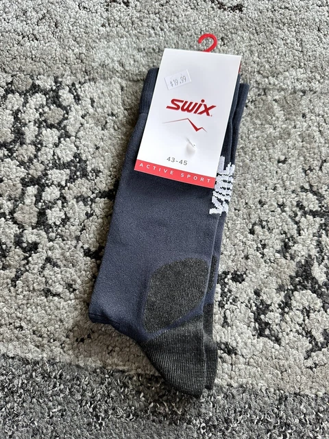 Swix Endure XC Sock Extra Light Nordic XC Roller Ski - EU43 / 45 (US 10-11) 1 Swix Endure XC Sock Extra Light Nordic XC Roller Ski - EU43 / 45 (US 10-11) 1